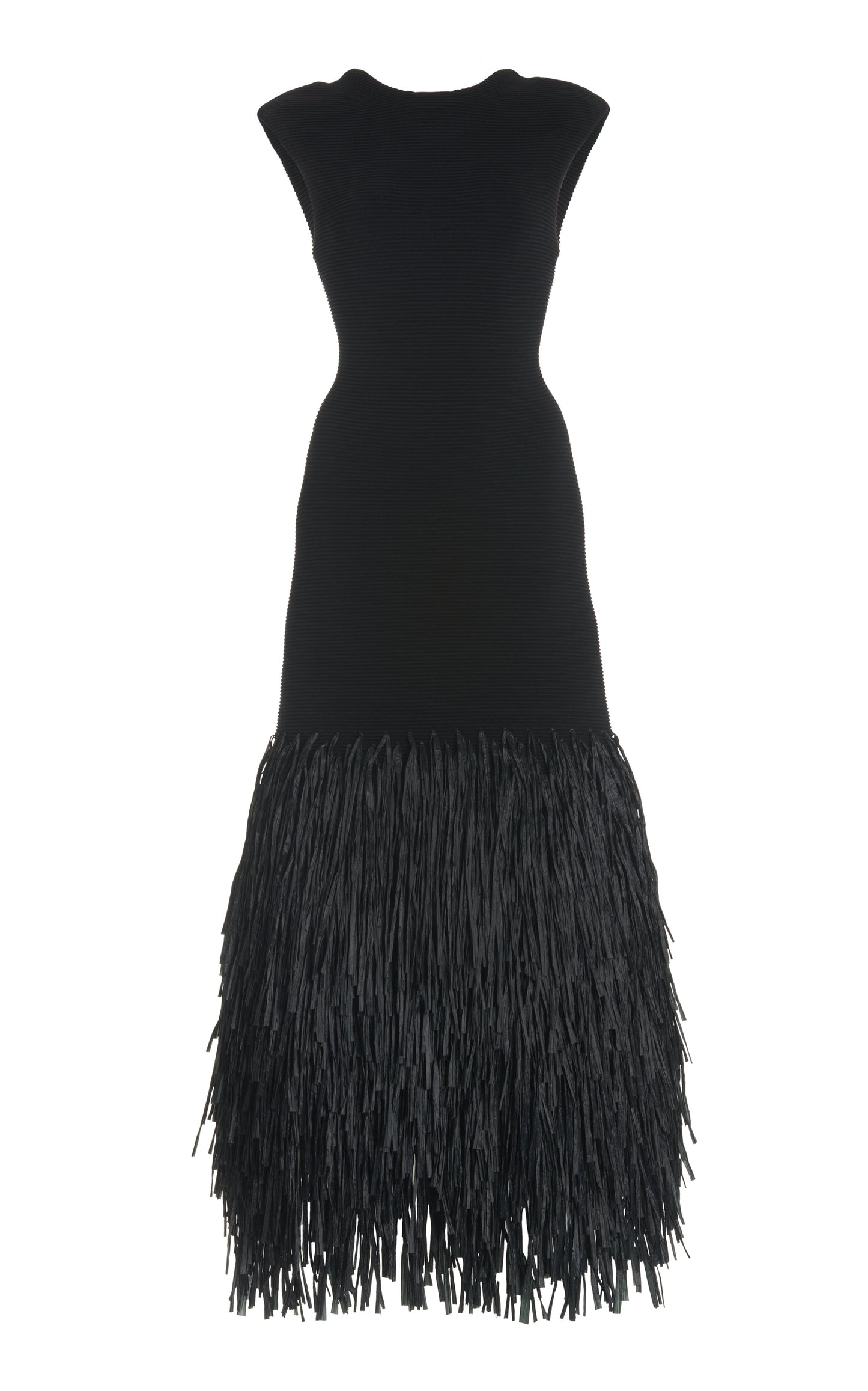 Noir Fringe Dress | Elegant en tijdloos