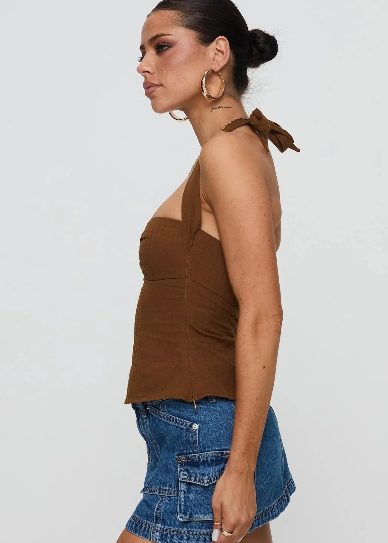 Amulett Halter Top