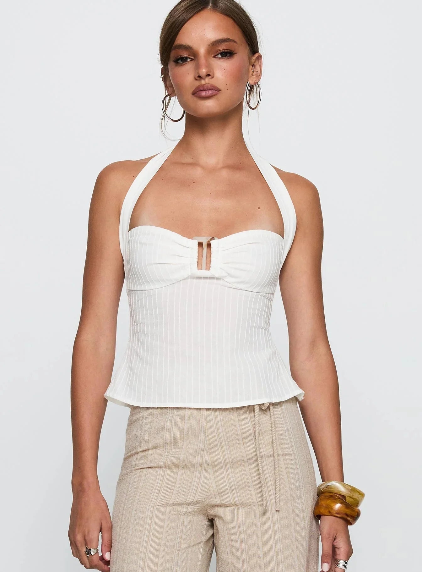 Amulett Halter Top