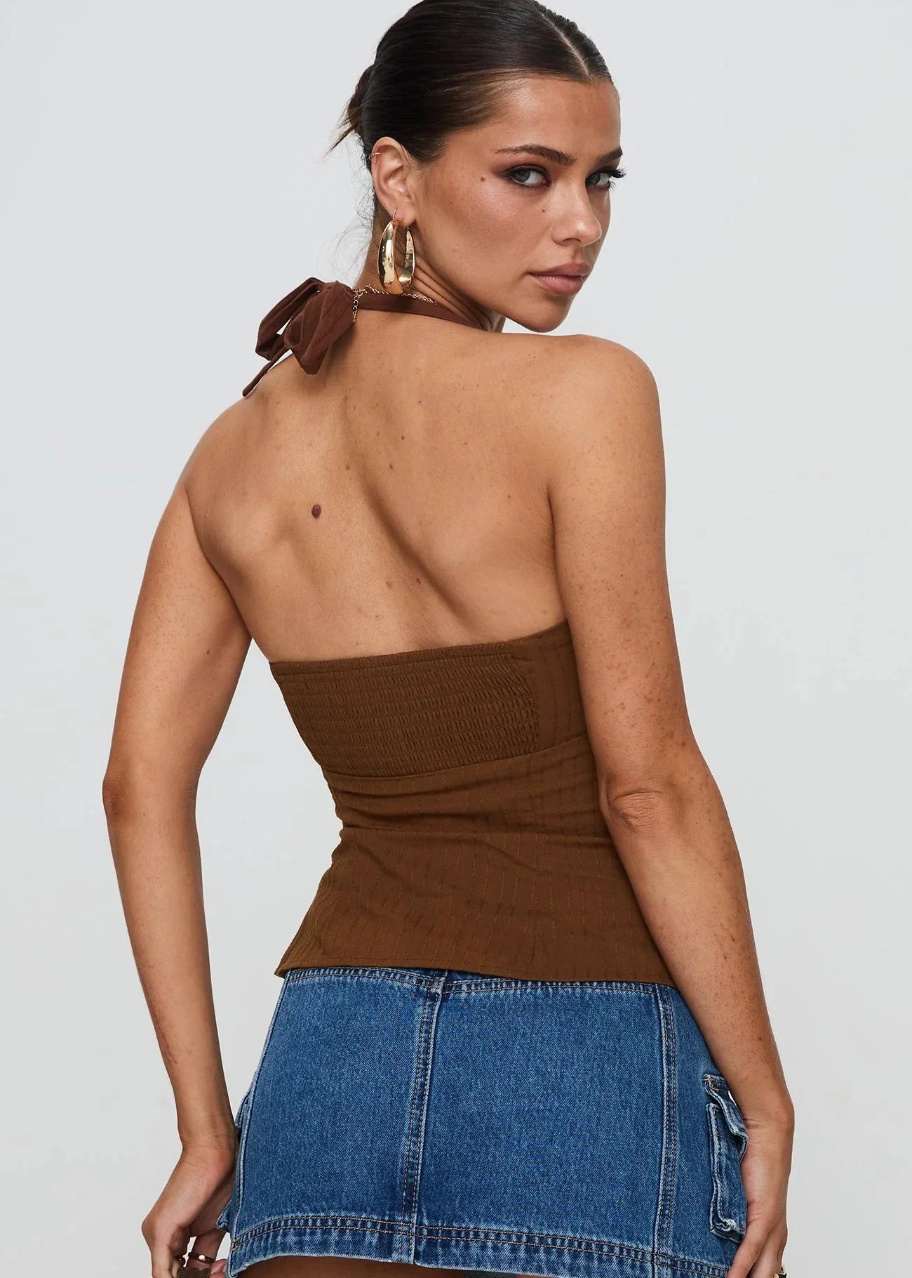Amulett Halter Top