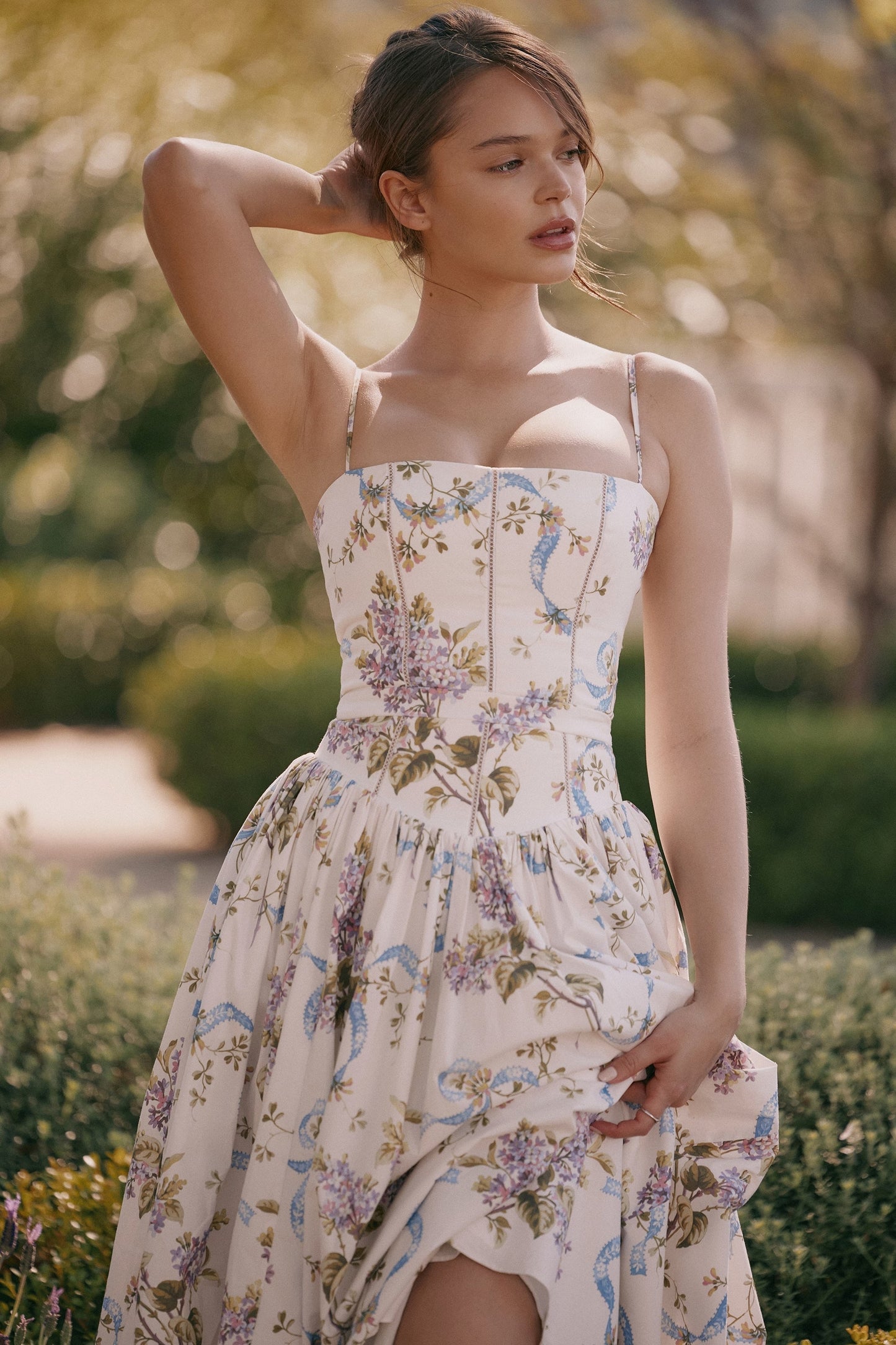 Soleil Floral Print Sundress