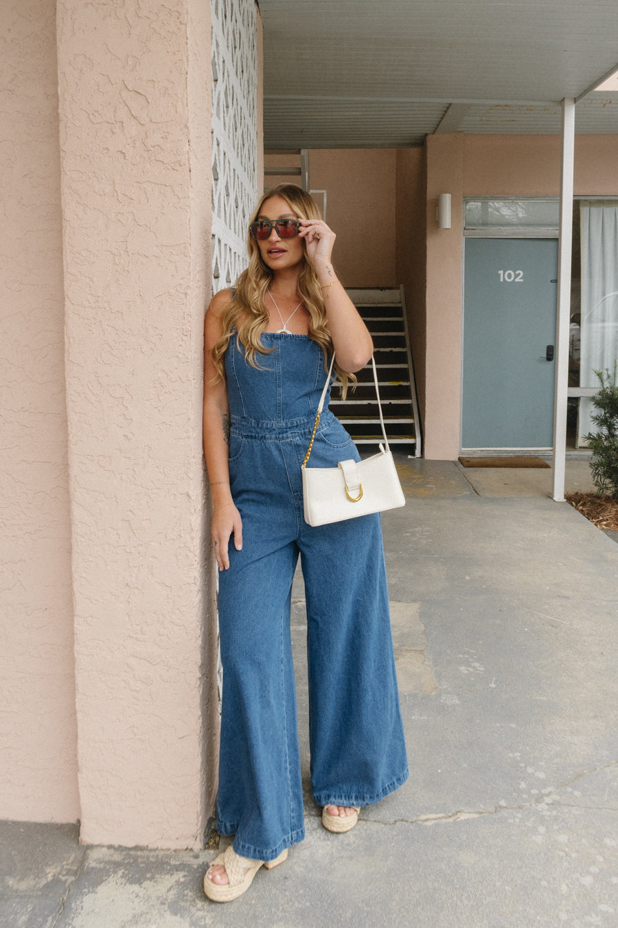 Celeste Denim Jumpsuit | tijdelijk halve prijs korting