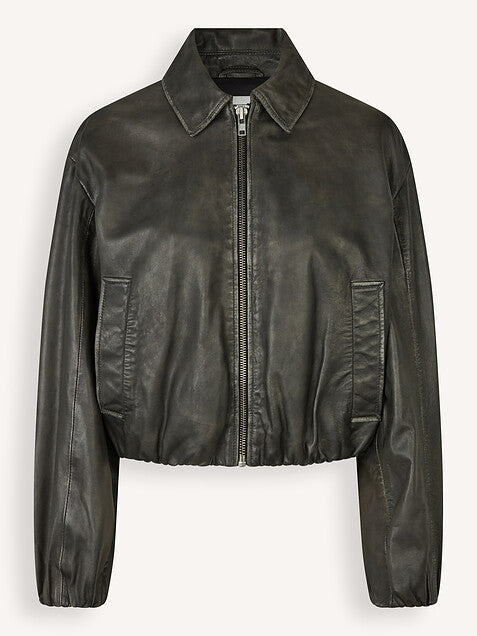Lato | Luxe Leren Bomberjack