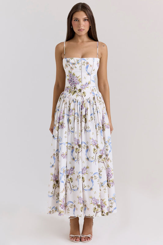 Soleil Floral Print Sundress